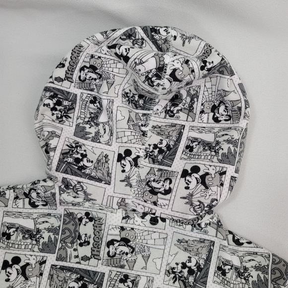 Disney Parks Retro Comic Book Graphic Print Full Zip Hoodie Sz XS - Picture 13 of 16